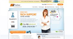 Desktop Screenshot of 247techies.co.uk