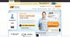 Desktop Screenshot of 247techies.com